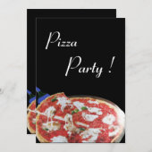 PIZZA PARTIJ, ITALIAANSE KITCHEN-diner, brunch Kaart (Voorkant / Achterkant)