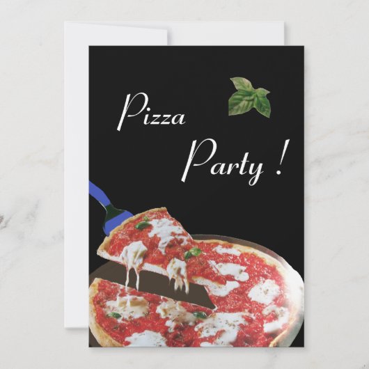 PIZZA PARTIJ, ITALIAANSE KITCHEN-diner, brunch Kaart (Voorkant)