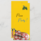 PIZZA PARTIJ ITALIAANSE KITCHEN, RESTAURANT rood g (Voorkant / Achterkant)