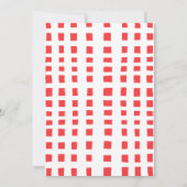 Pizza Partij Italiaanse vlinder Birthday Kaart (Achterkant)