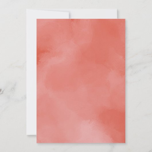 Pizza Party Baby shower Margherita Italiaans Rusti Kaart (Achterkant)