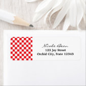 Pizza Party Birthday Invitation Adresetiketten Etiket (Insitu)