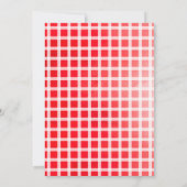 Pizza Party Birthday Invitations Boy Girl Kaart (Achterkant)