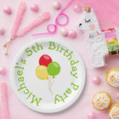 Pizza Party Birthday Papieren Bordje (Feest)