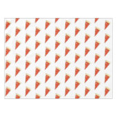 Pizza Party Cheese Pepperoni Pie Slice Pizzeria Tafelkleed (Voorkant (Horizontaal))