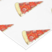 Pizza Party Cheese Pepperoni Pie Slice Pizzeria Tafelkleed (Gekanteld)