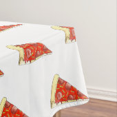 Pizza Party Cheese Pepperoni Pie Slice Pizzeria Tafelkleed (Voorbeeld)