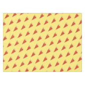 Pizza Party Cheese Pepperoni Pie Slice Pizzeria Tafelkleed (Voorkant (Horizontaal))