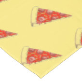 Pizza Party Cheese Pepperoni Pie Slice Pizzeria Tafelkleed (Gekanteld)