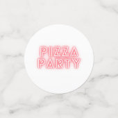 Pizza Party Confetti (Kleine voorkant)
