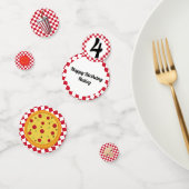 Pizza Party Confetti Tafel Decor (Groep)