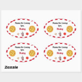Pizza Party Dank u Sticker (Vel)