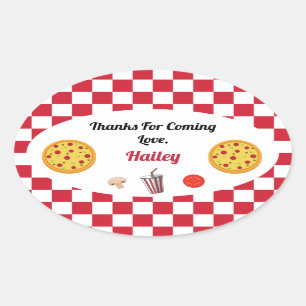 Pizza Party Dank u Sticker