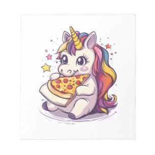 Pizza Party Eenhoorn (1) Notitieblok
