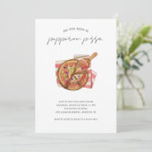 Pizza Party Extravaganza Birthday Celebratie Kaart (Staand voorkant)