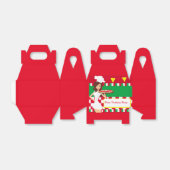 Pizza Party Favor Box Bedankdoosjes (Uitgevouwen)