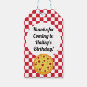 Pizza Party Favor Label Cadeaulabel (Voorkant)