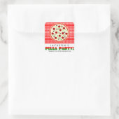 Pizza Party Favor Stickers (Tas)