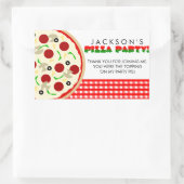 Pizza Party Favor Stickers (Tas)