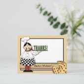 Pizza Party Flat Hartelijk dank Bedankkaart (Staand voorkant)