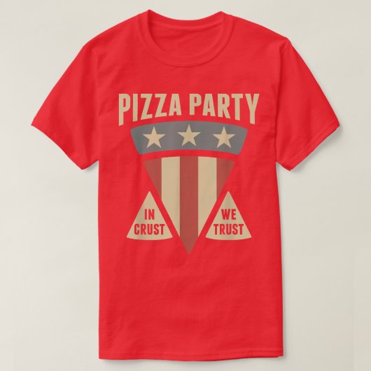 Pizza Party Gift 2254226 T-shirt (Design voorkant)