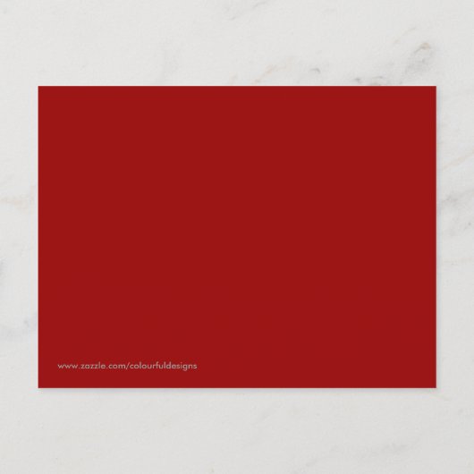 Pizza Party Invitation Uitnodiging Briefkaart (Achterkant)