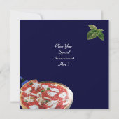 PIZZA PARTY, ITALIAANSE KITCHEN-diner, brunch, bla Kaart (Achterkant)