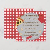 Pizza Party.. Kaart (Voorkant / Achterkant)