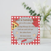 Pizza Party.. Kaart (Staand voorkant)