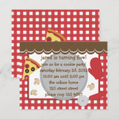 Pizza Party.. Kaart (Voorkant / Achterkant)