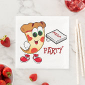Pizza Party Napkins Servet (Insitu)