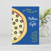 Pizza Party Olive Pizza Kaart (Staand voorkant)