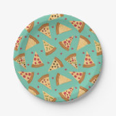 Pizza Party Paper Bord (Voorkant)