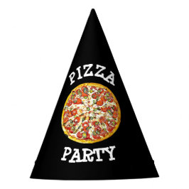 Pizza Party Paper Party Birthday Pet Feesthoedjes