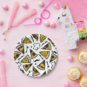 Pizza Party Pattern Bord (Feest)
