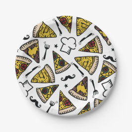 Pizza Party Pattern Bord
