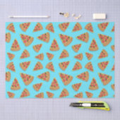 Pizza Party Pepperoni Novelty Blue Tissuepapier (Craft)