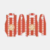 Pizza Party Pie Mix Pizza Pset Stripes Bedankdoosjes (Uitgevouwen)