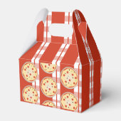 Pizza Party Pie Mix Pizza Pset Stripes Bedankdoosjes (Achterkant)