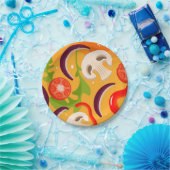 Pizza Party Pizza Diner Picknick Papieren Bordje (Feest)