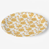 Pizza Party Pizza Pie Papieren Bordje (Gekanteld)