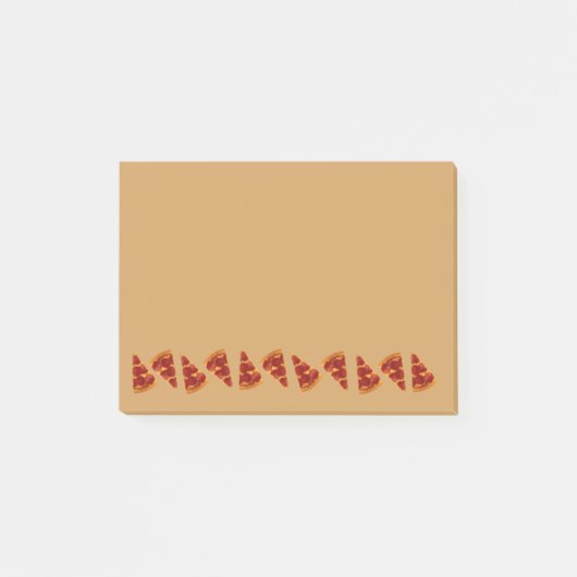 Pizza Party Post-it® Notes (Voorkant)