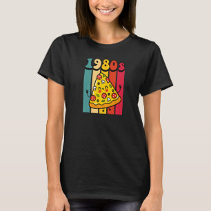 Pizza Party Retro Vintage terug naar de jaren '80 T-shirt