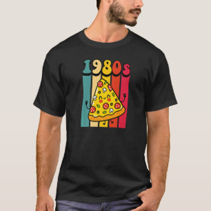 Pizza Party Retro Vintage terug naar de jaren '80 T-shirt