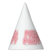 Pizza Party Simple Feesthoedjes (Rechts)