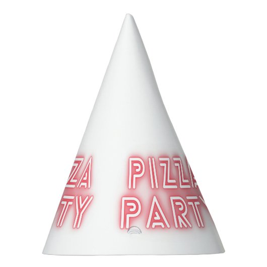 Pizza Party Simple Feesthoedjes (Rechts)