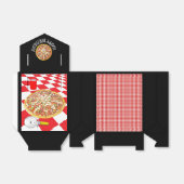 Pizza Party Snoep Favorietentassen voor Verjaardag Bedankdoosjes (Uitgevouwen)