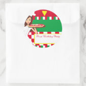 Pizza Party Sticker (Tas)