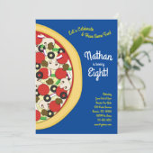 Pizza Party Supreme Combo Pizza Kaart (Staand voorkant)