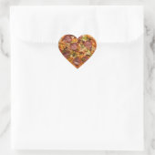 Pizza Party Supreme Ik hou van pizza Hart Sticker (Tas)